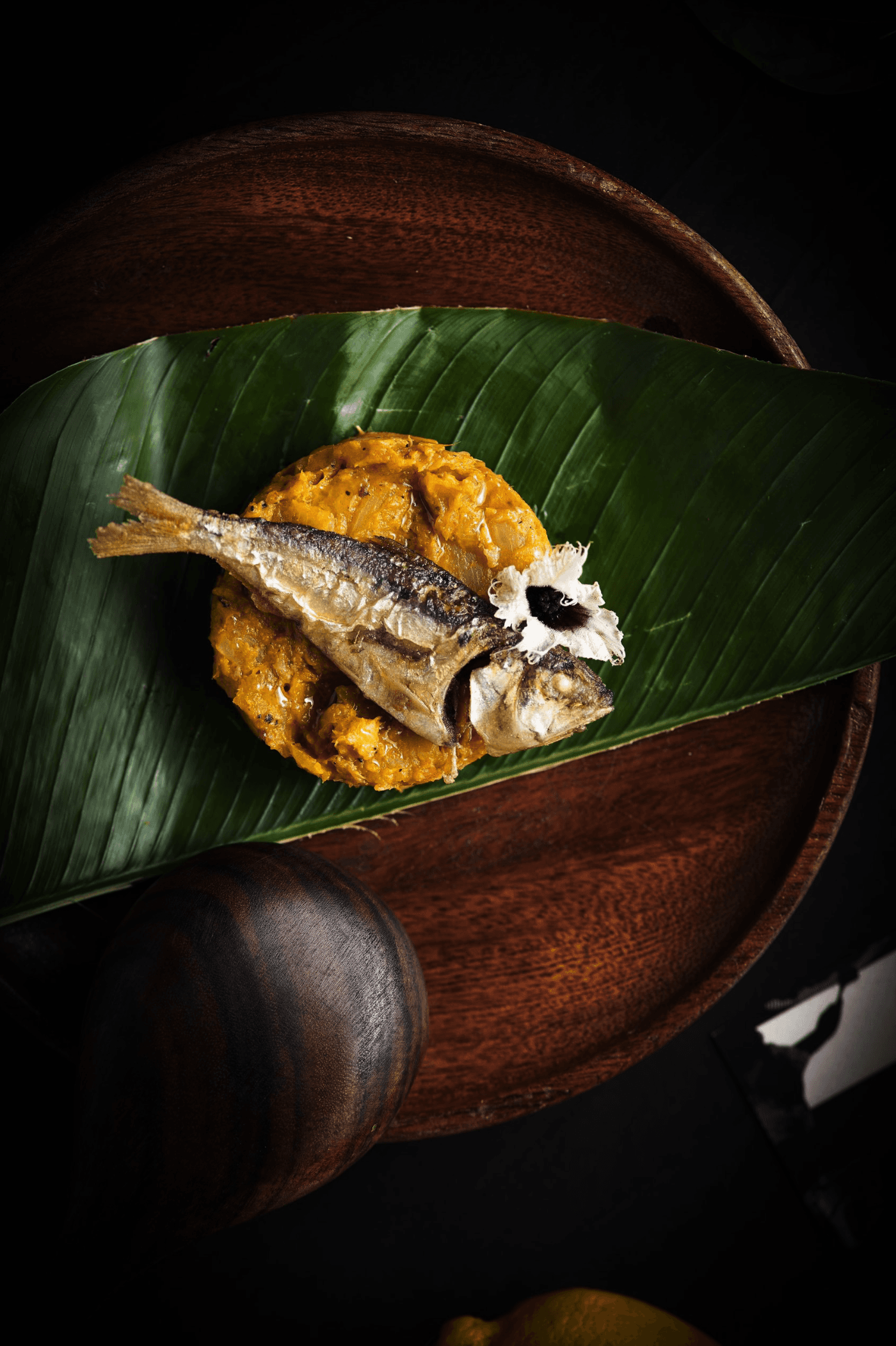 Apalapa paired with fried songu