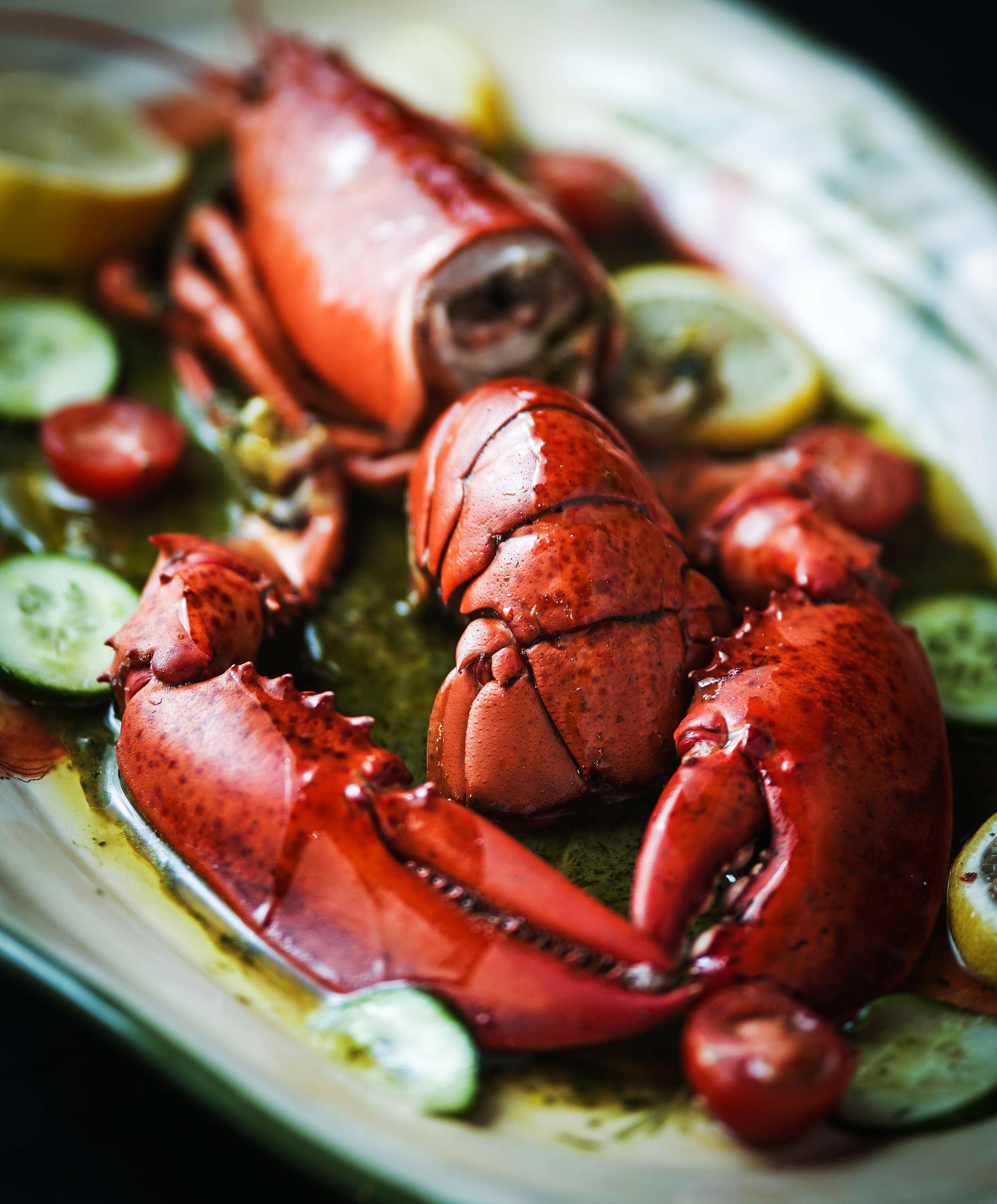 SECOND STORY: Lobster bathed in okazi curry butter